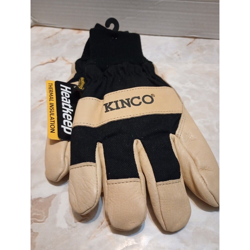 Kinco Men's Large Pigskin Leather Palm Thermal Insulated Glove 1928KW-L Kinco